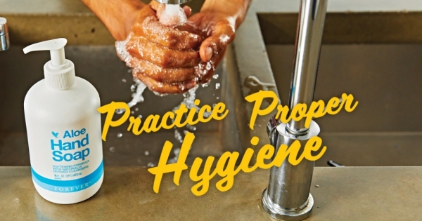Keep your hands clean
