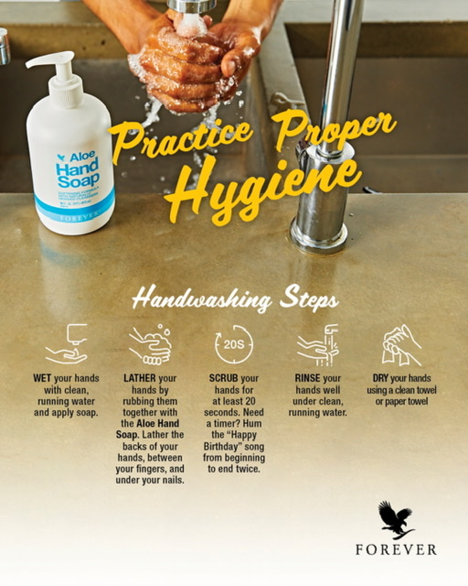Keep your hands clean